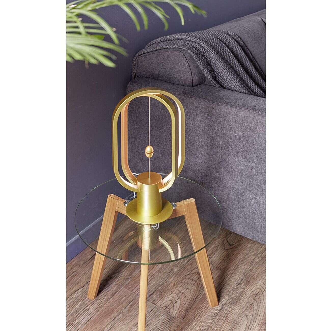 Lampe magnétique led à couleurs changeantes