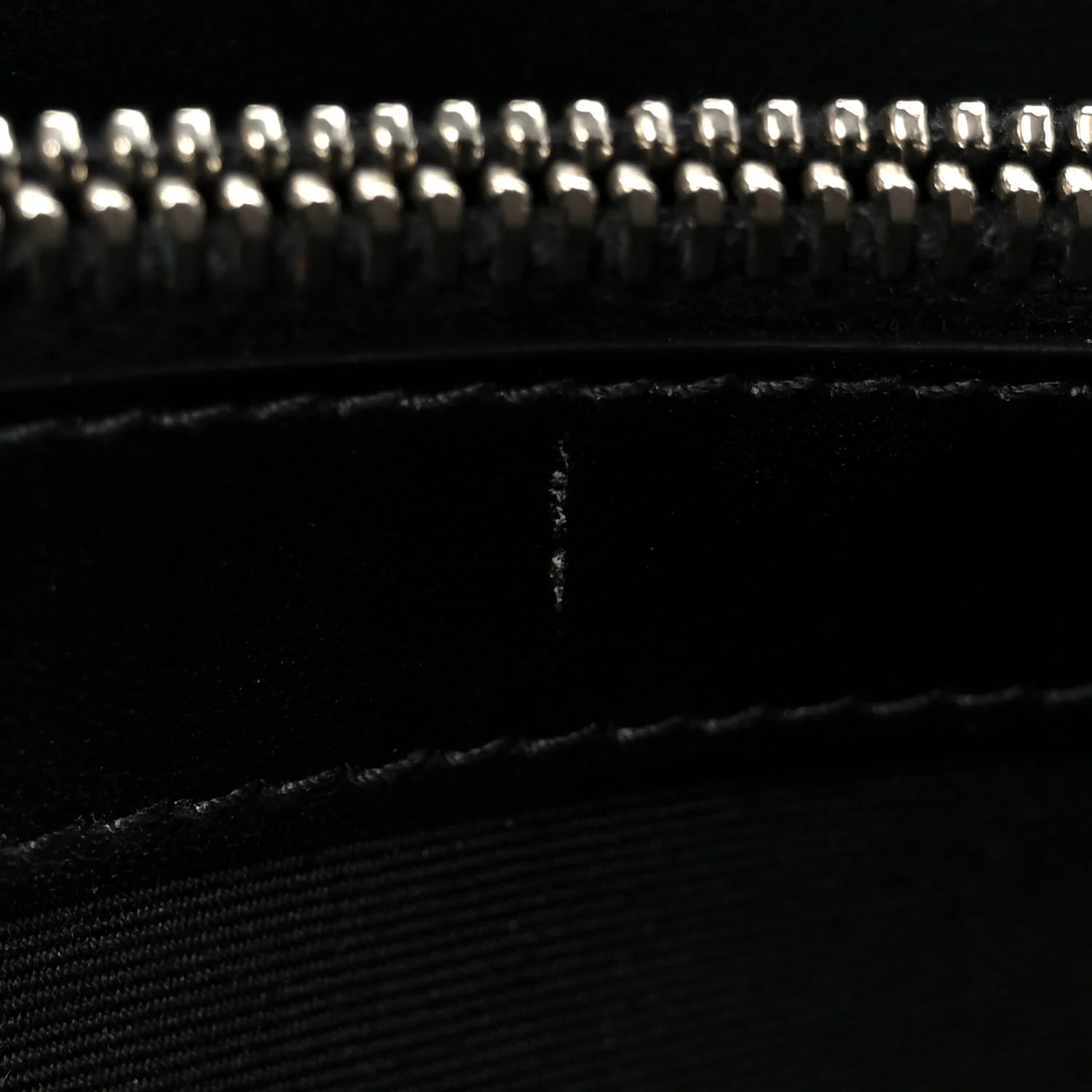Calfskin Y Quilted Monogram Medium Loulou Chain Satchel Black