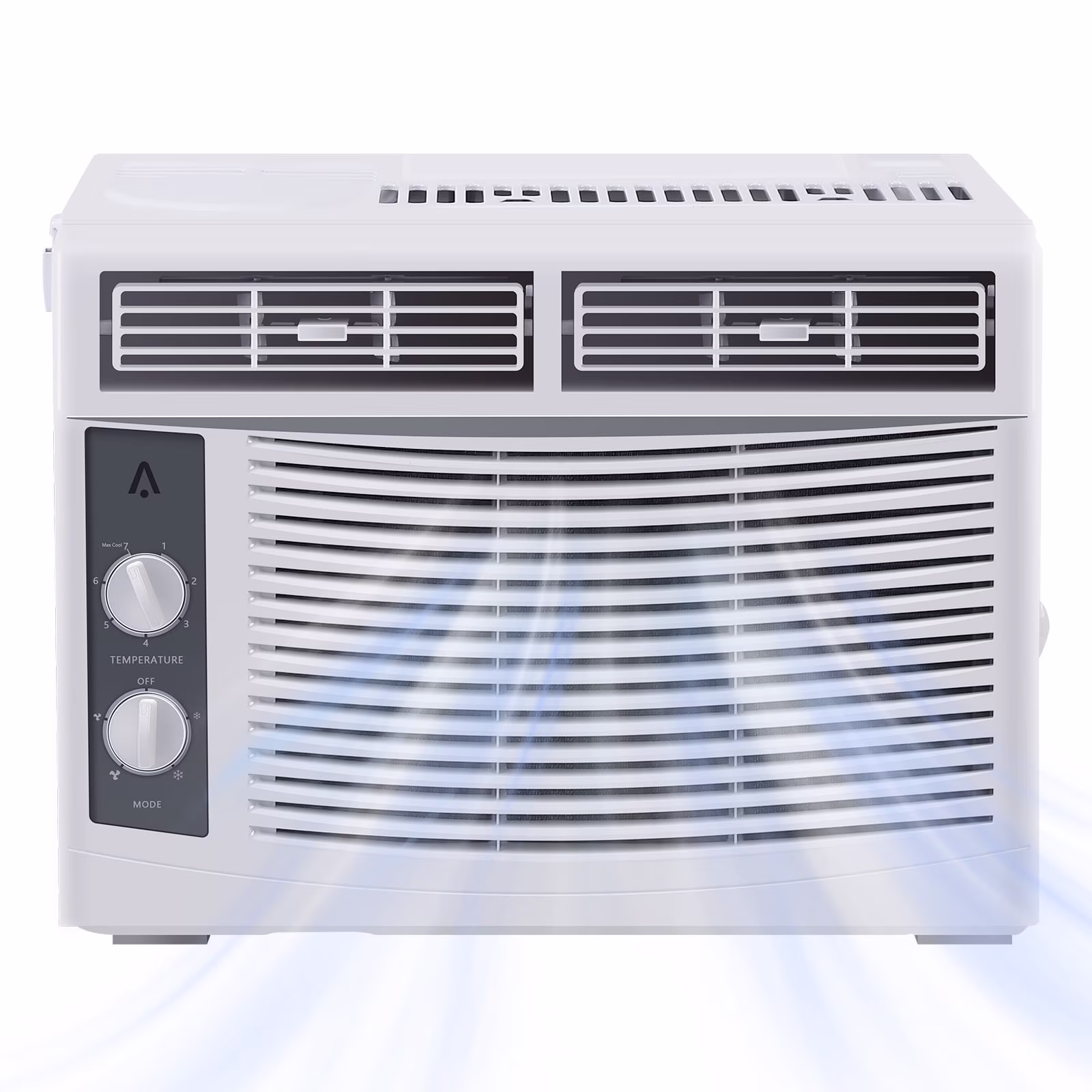 115V Mechanical Window-Mounted Air Conditioner 5,000 BTU, White(5,000 BTU)