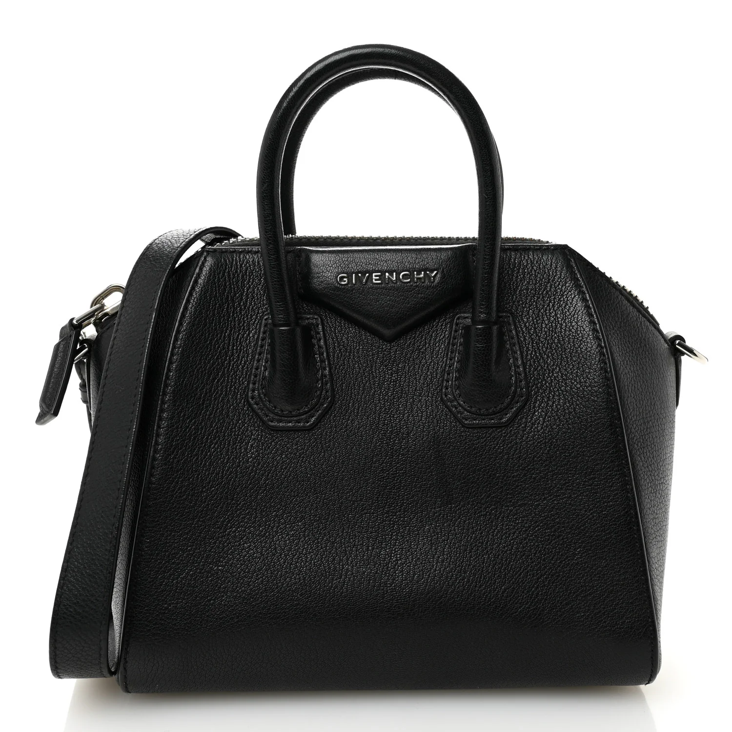 Sugar Goatskin Mini Antigona Black