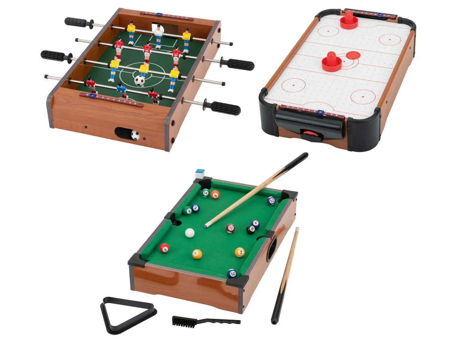lupilu Mini baby-foot ou table de air hockey