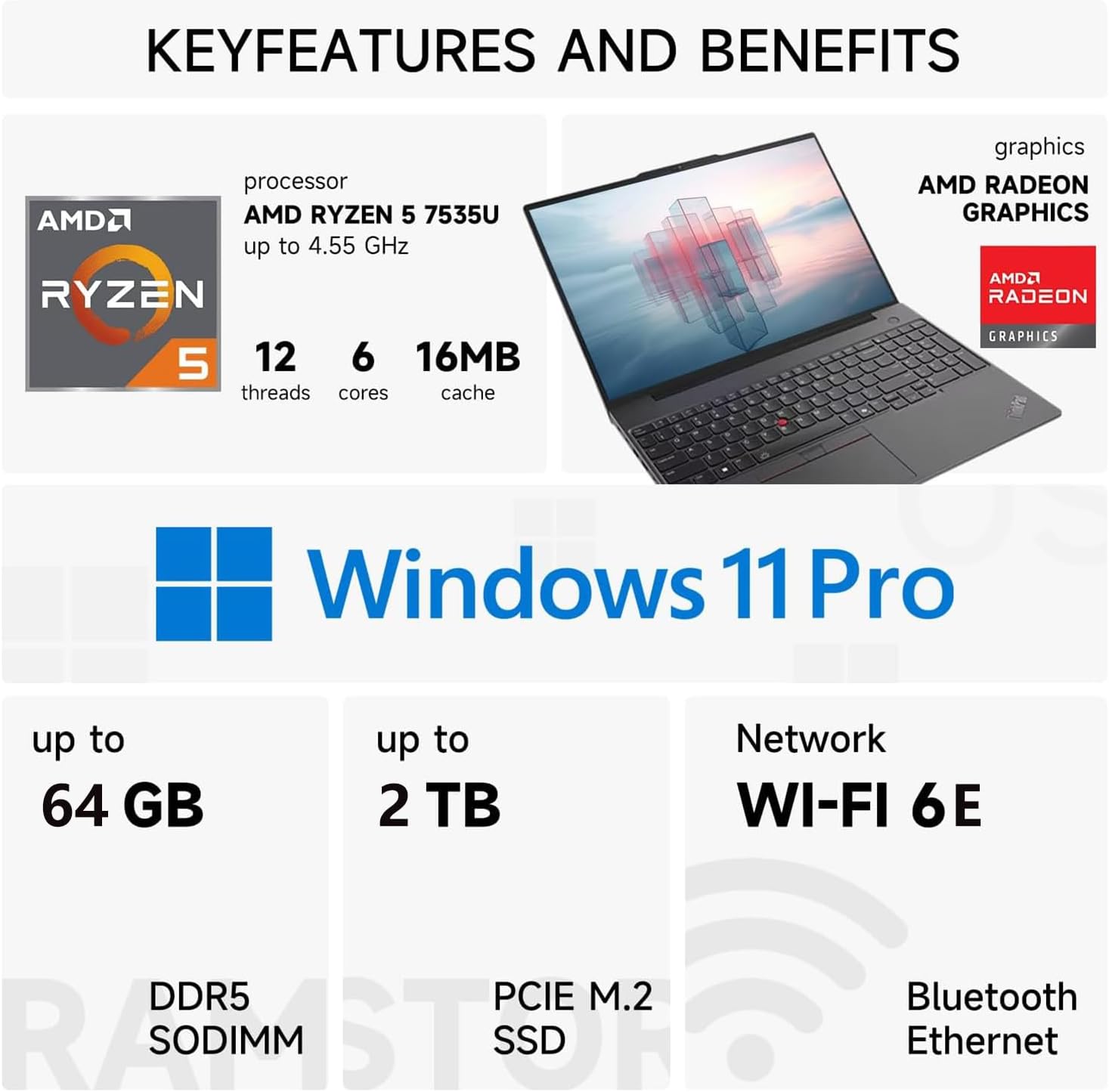 Lenovo ThinkPad E16 Business Laptop  16