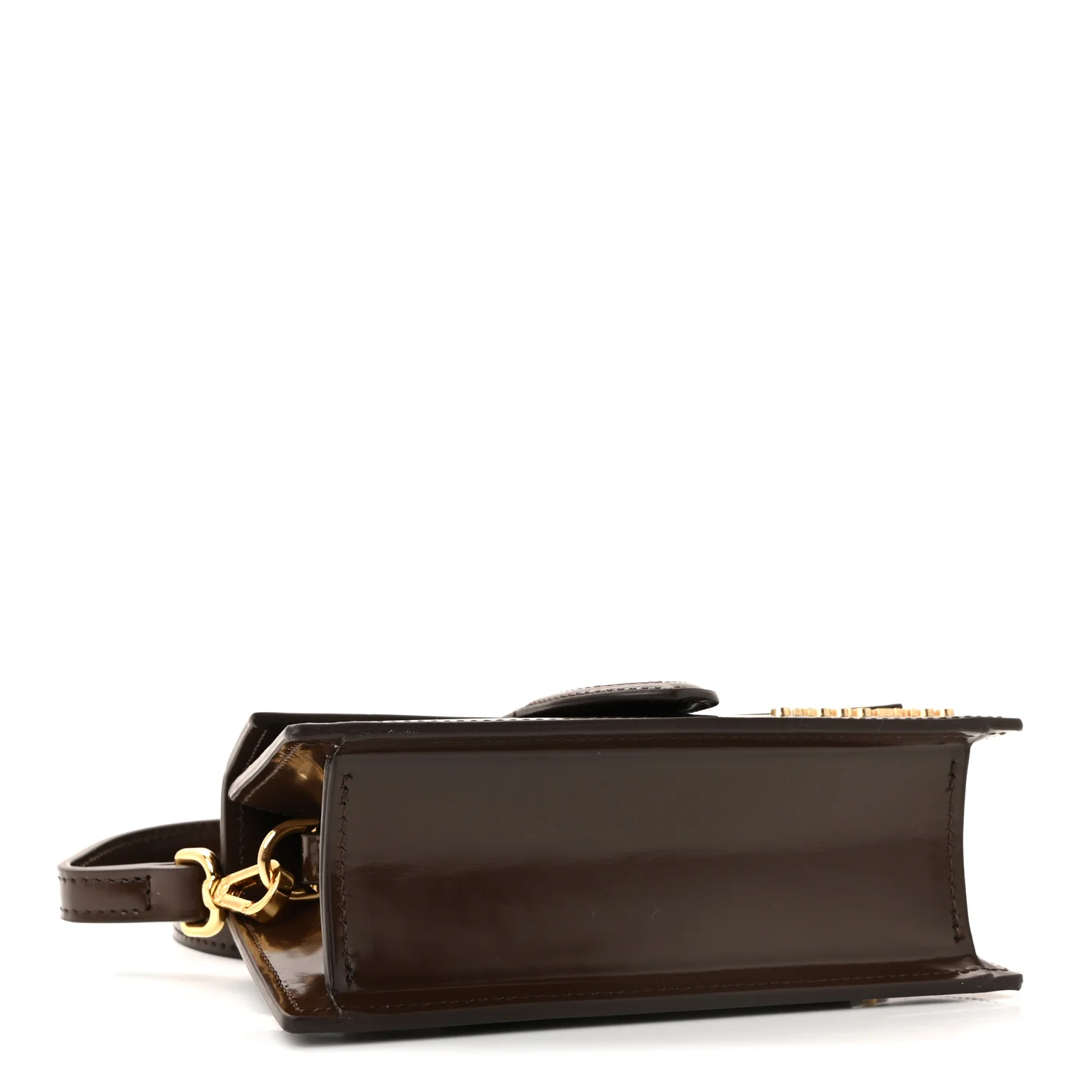 Smooth Calfskin Le Bambino Dark Brown
