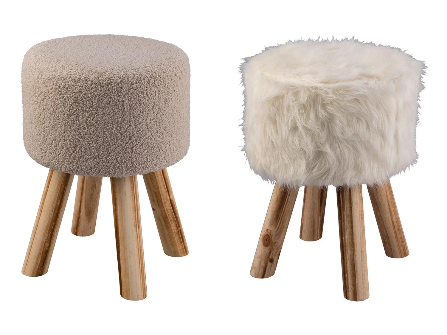 LIVARNO home Tabouret avec peluche