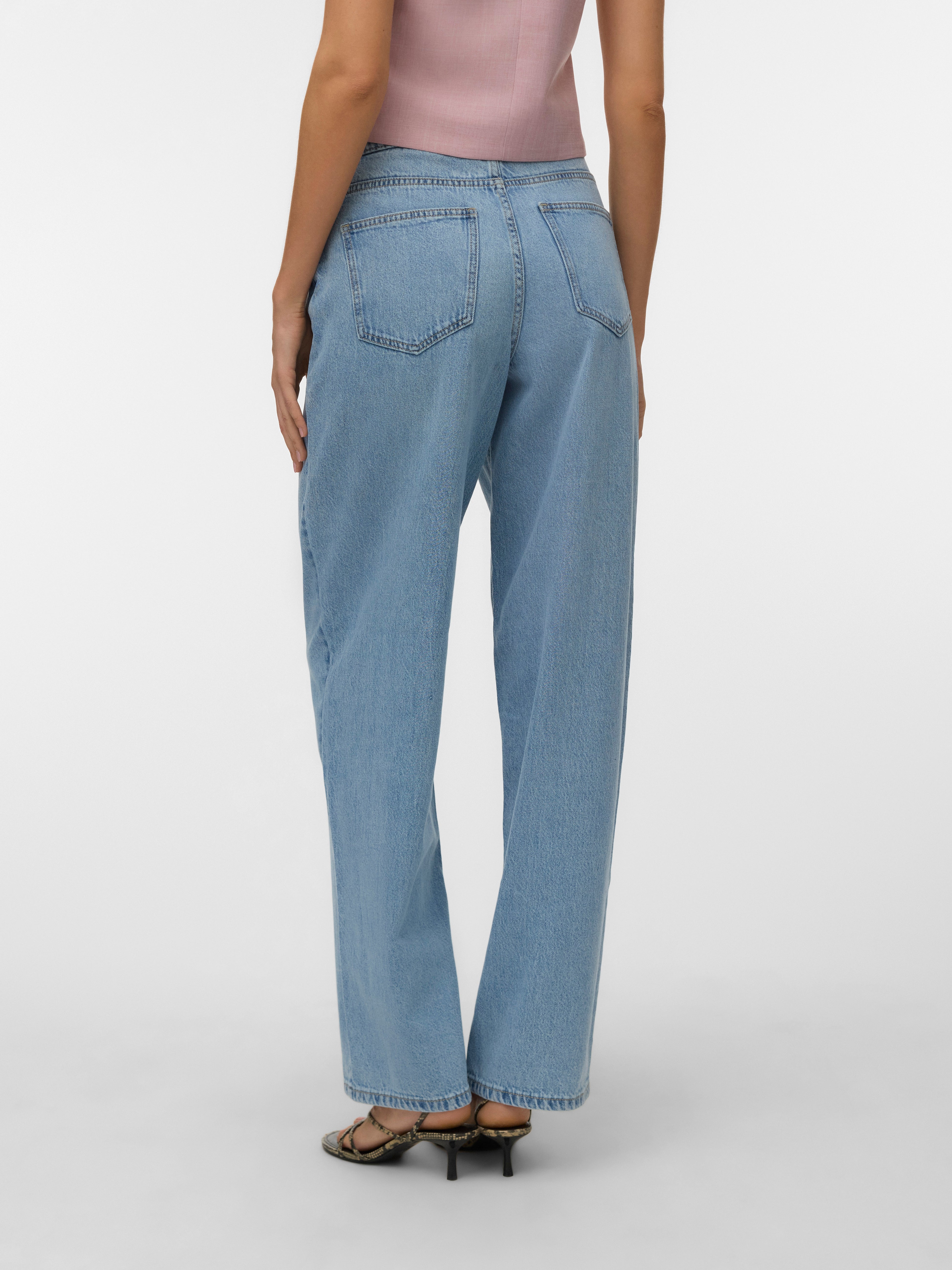 VERO MODA® VMESTELLE High rise Barrel Fit Jeans