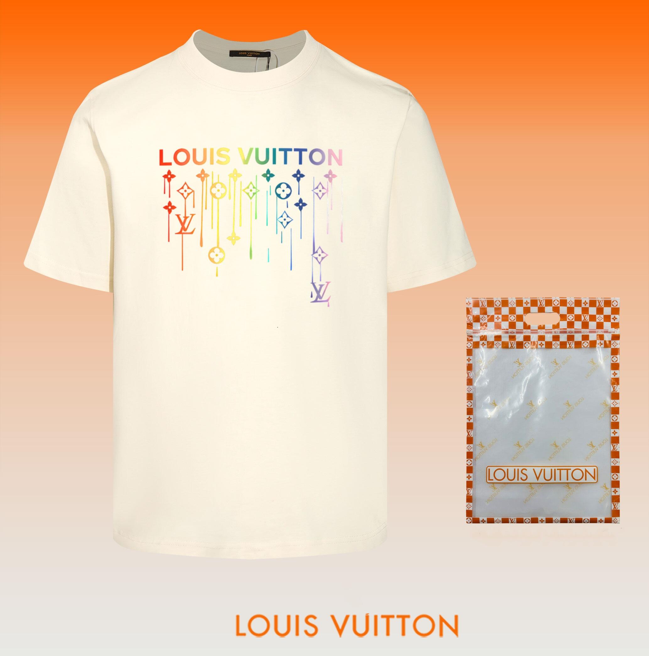 【LOUIS VUITTON 公式旗艦店】ルイヴィトン 丸首の半袖Tシャツ ご好評に付き再入荷！半袖Tシャツ