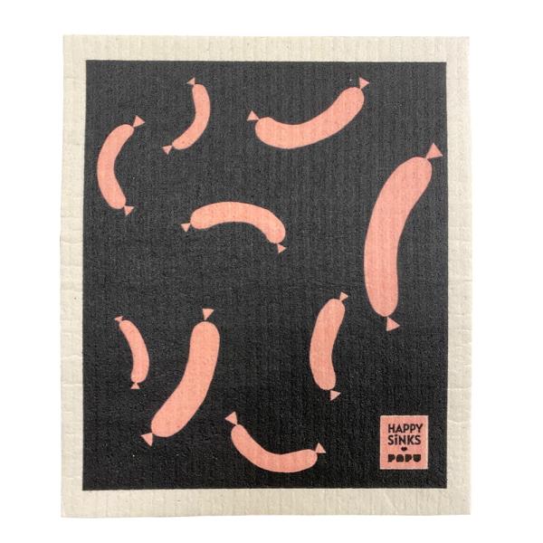 Oppvaskklut 17x20 cm sausage