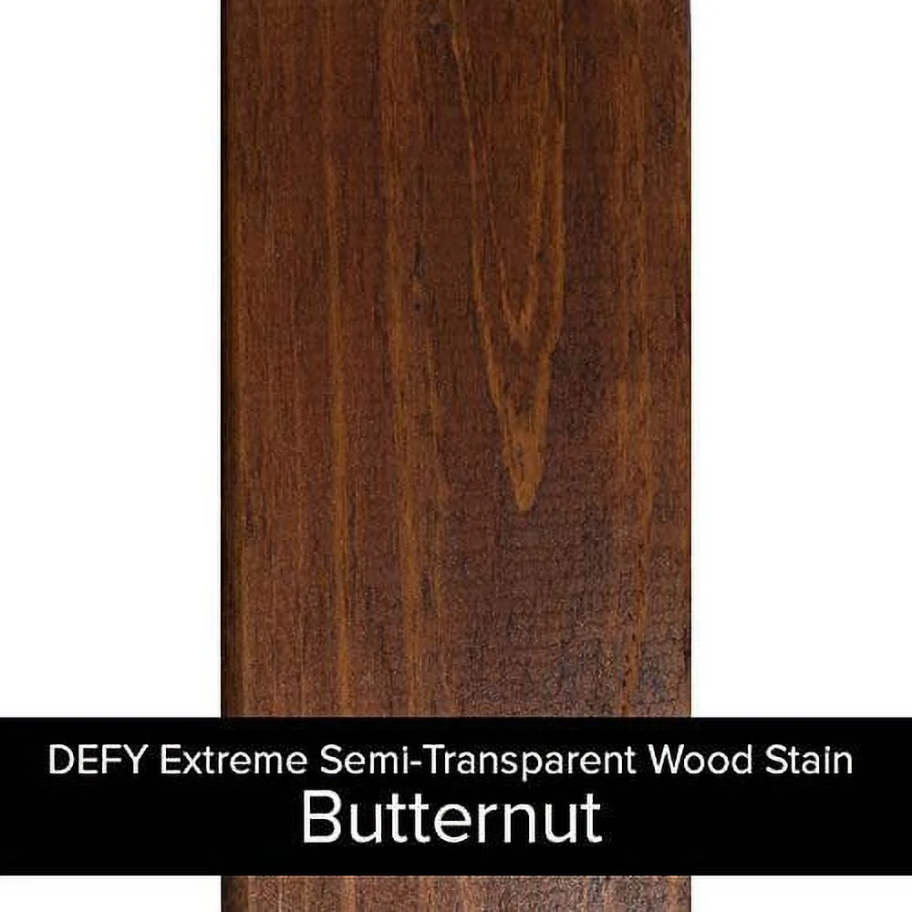Extreme Wood Stain and Sealer in One 5 Gallon Semi-Transparent Waterproof Coating for All Wood Types Butternut - Image 4