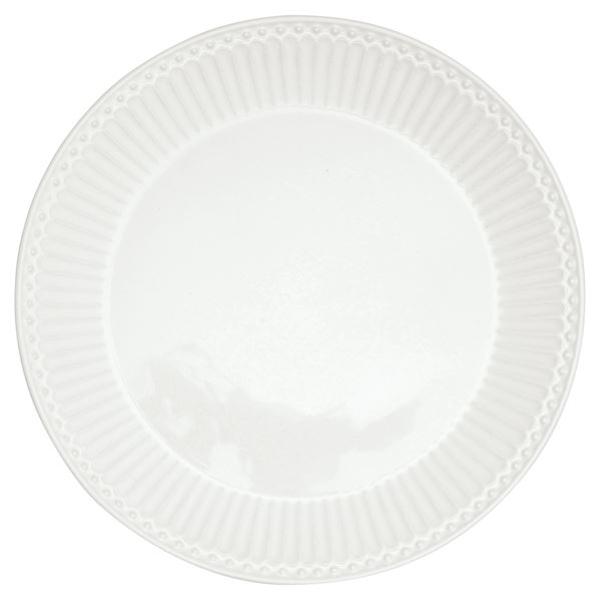 Everyday Alice tallerken 23 cm white