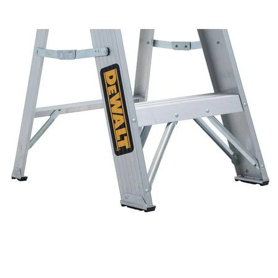 DEWALT DXL2010-02 2 Steps, Aluminum Step Stool, 300 lb. Load Capacity, Silver