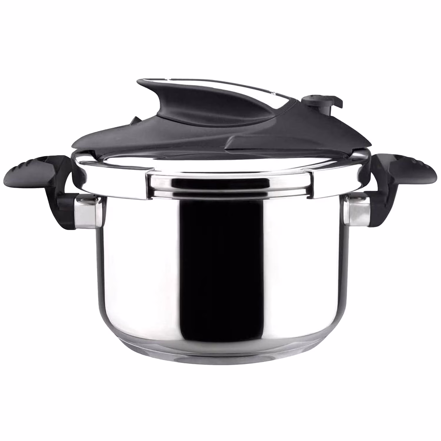 Nova 4.2 Qt Stovetop Pressure Cooker �?Fast Cooking, Easy Locking, 18/10 Stainless Steel, Induction Compatible, 5 Safety Features, 11.6 PSI(4.2 qt)