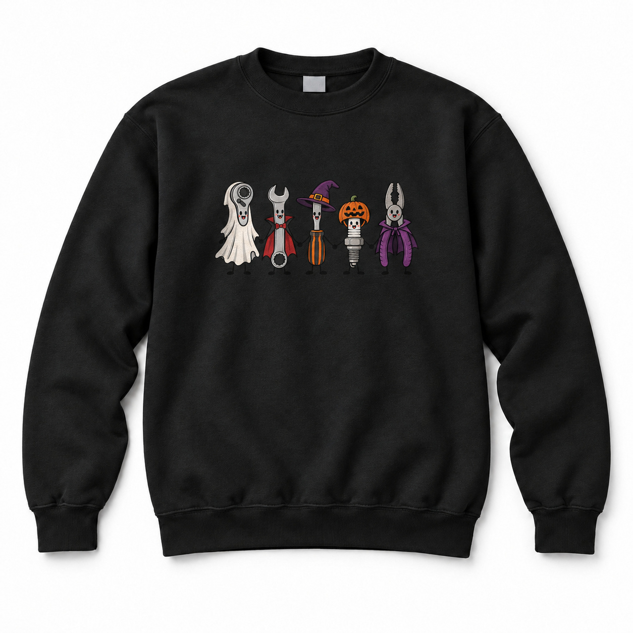 Spooky Tool Crew Crewneck Sweatshirt