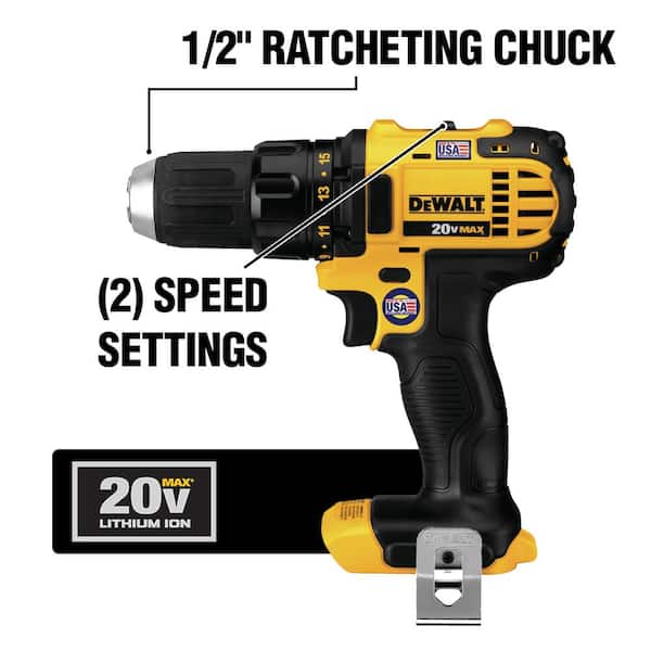 20V MAX Cordless 5 Tool Combo Kit with (2) 20V 2 0Ah Batteries and Charger Image 3