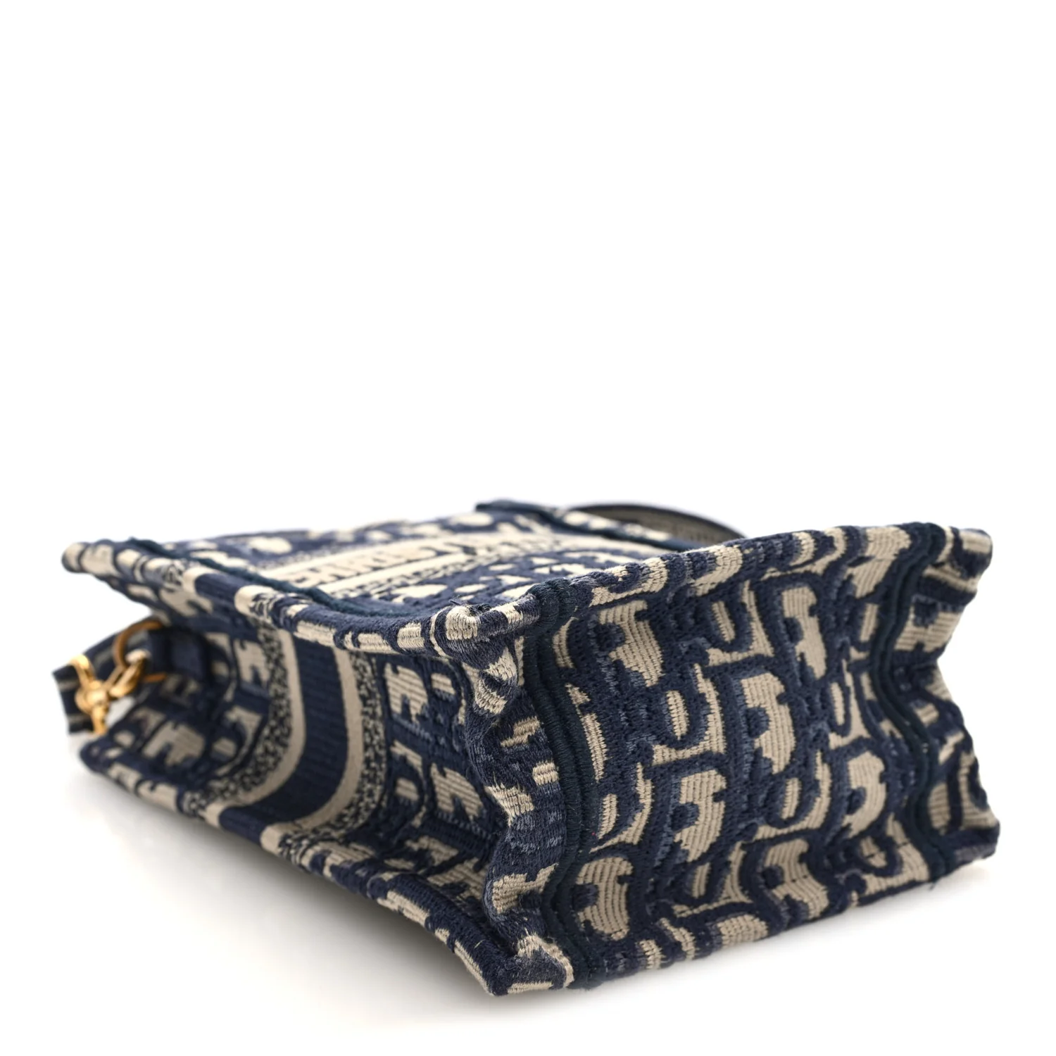 Oblique Mini Book Tote Phone Bag Blue