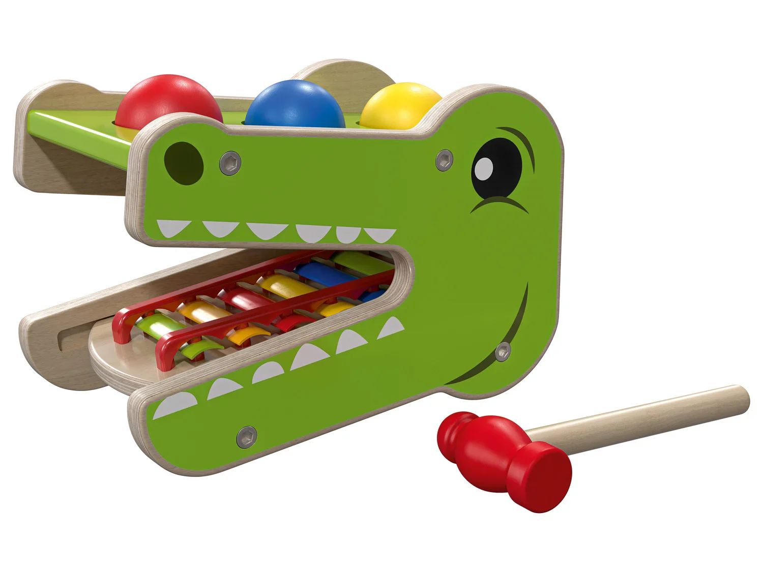 Playtive Jeu de motricit en bois