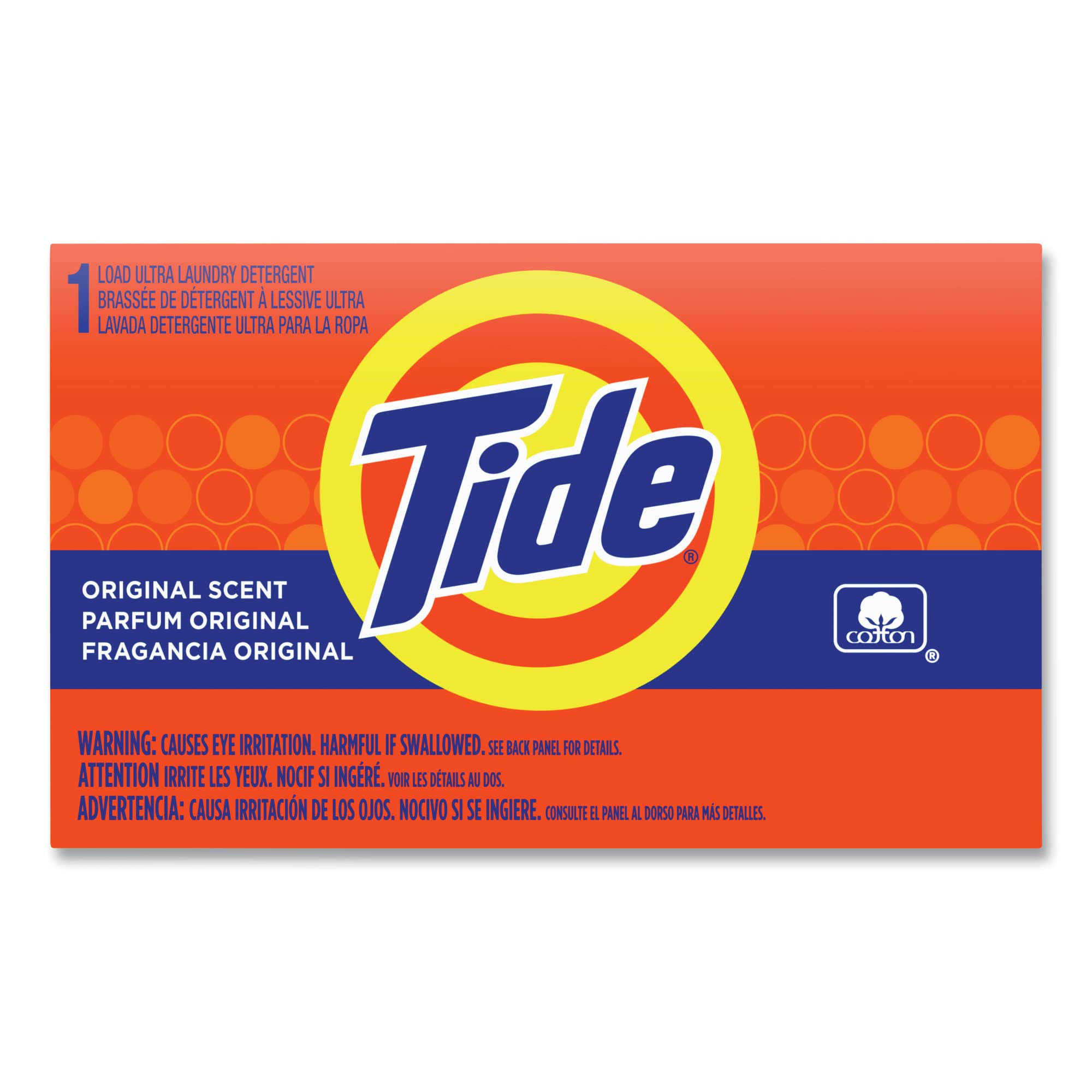 Tide Vending-Design Powder Laundry Detergent, 1.5 oz, 156/Carton