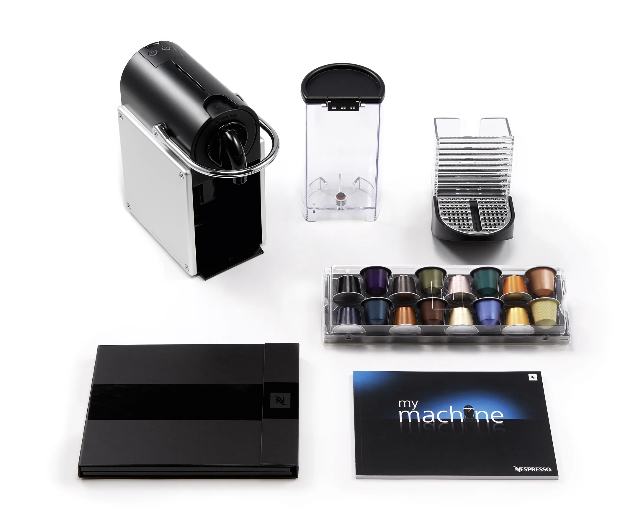 Nespresso Pixie Espresso Machine by De'Longhi, Aluminum