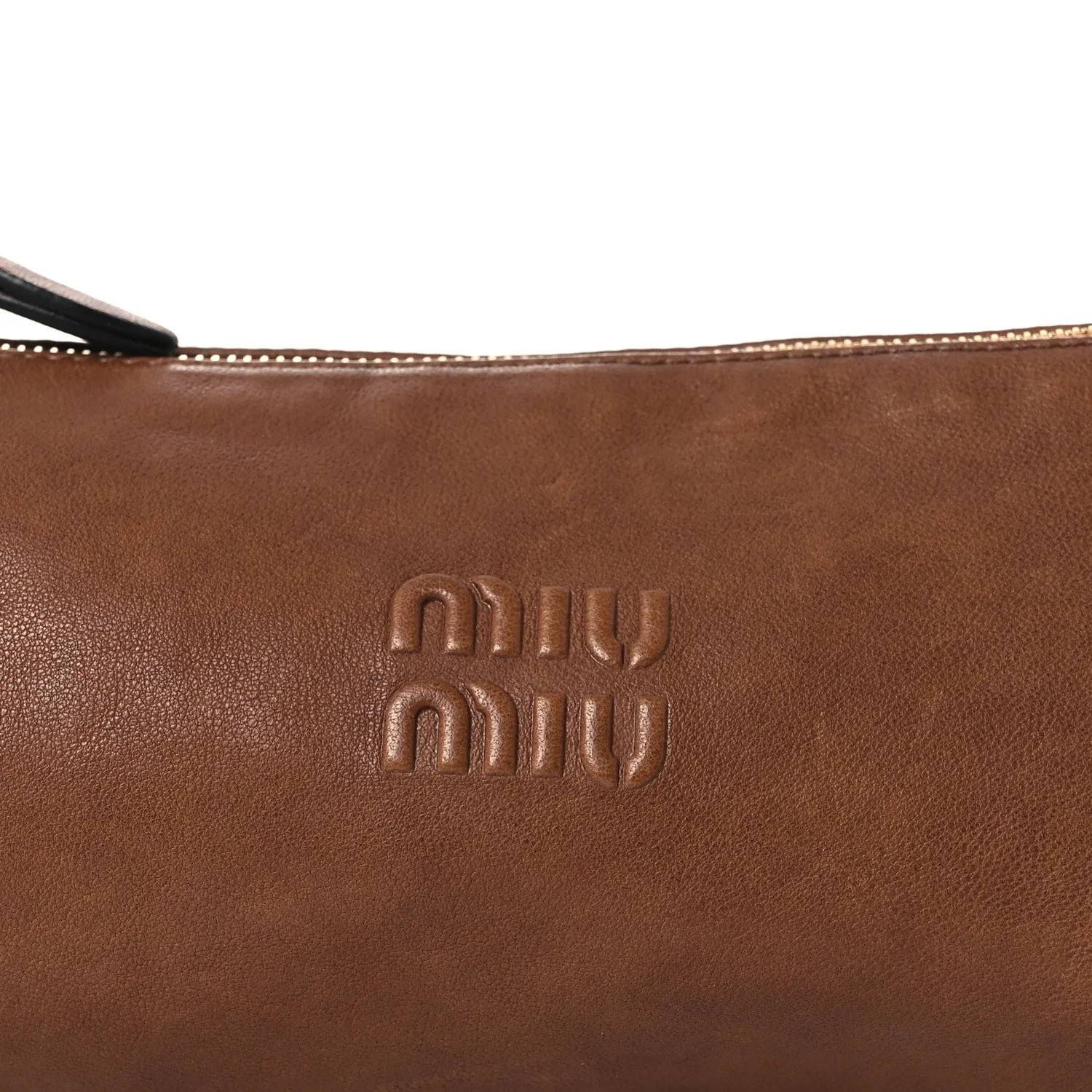 Nappa Aviator Mini Pouch Rovere