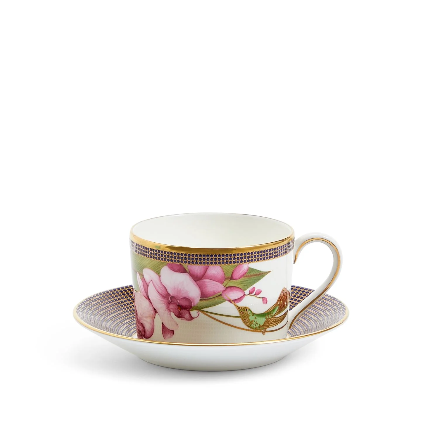 Hummingbird Tea Cup & Saucer