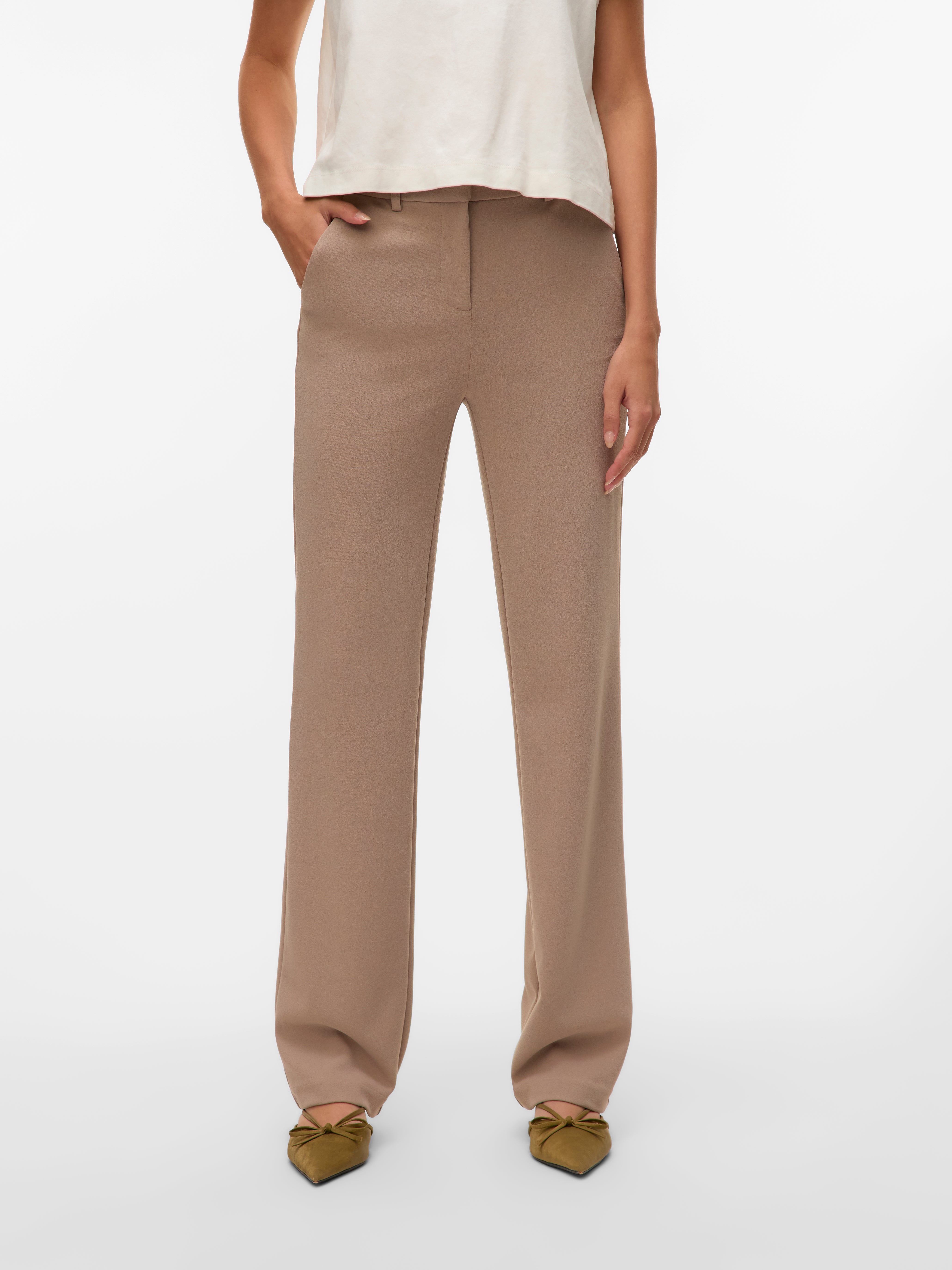 VERO MODA® VMZAMIRA Mid waist Trousers
