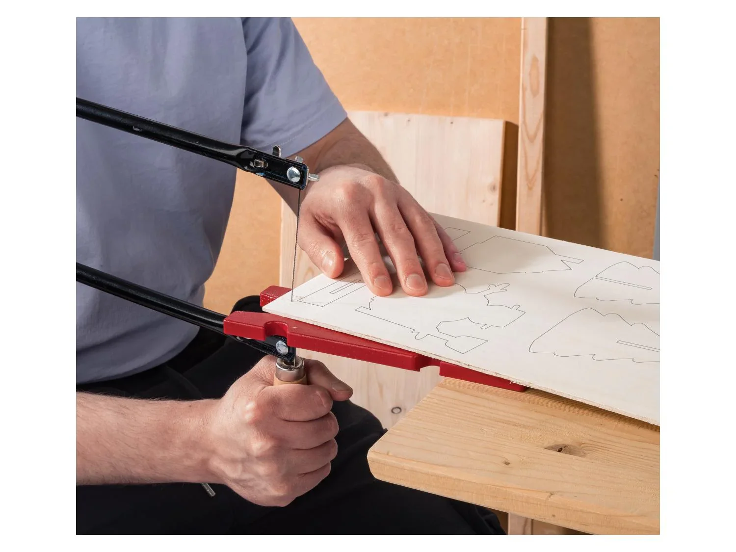 crelando Set de cration avec scie  chantourner