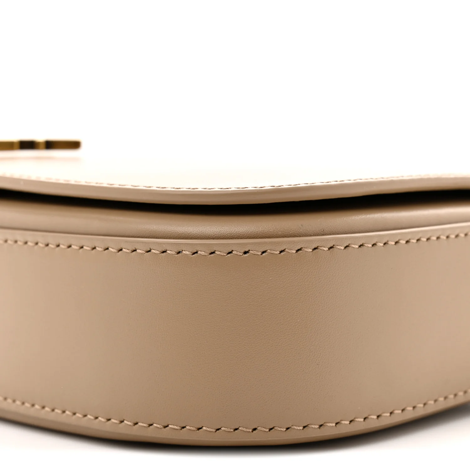 Box Calfskin Mini Voltaire Shoulder Bag Dark Cork