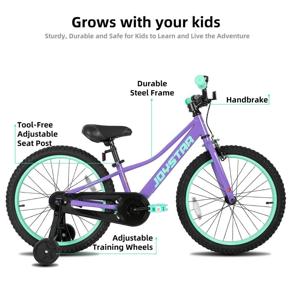 Vélo enfant JOYSTAR NEO 20 pouces avec stabilisateurs