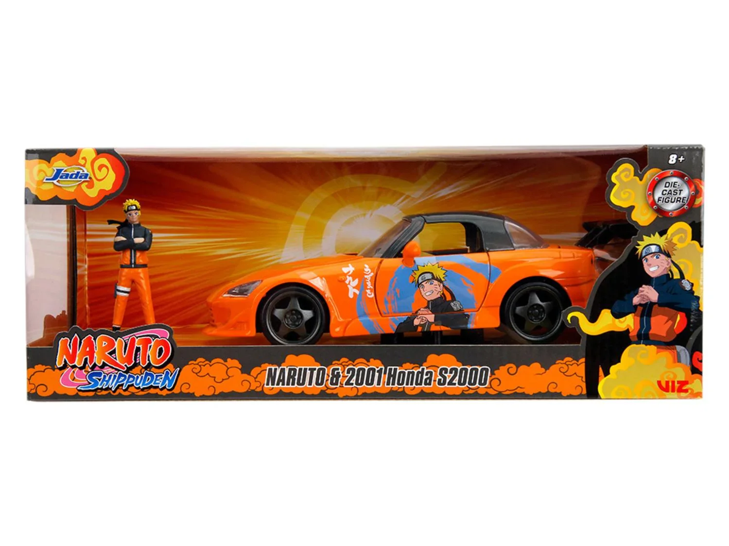 Jada Voiture et figurine Naruto