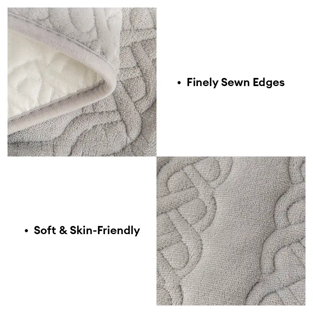 All-Season Scratch-Resistant Non-Slip Recliner Couch Cover with Elastic Straps