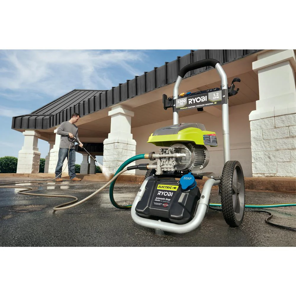 Ryobi 2300 PSI 1 2 GPM High Performance Electric Pressure Washer Image 7