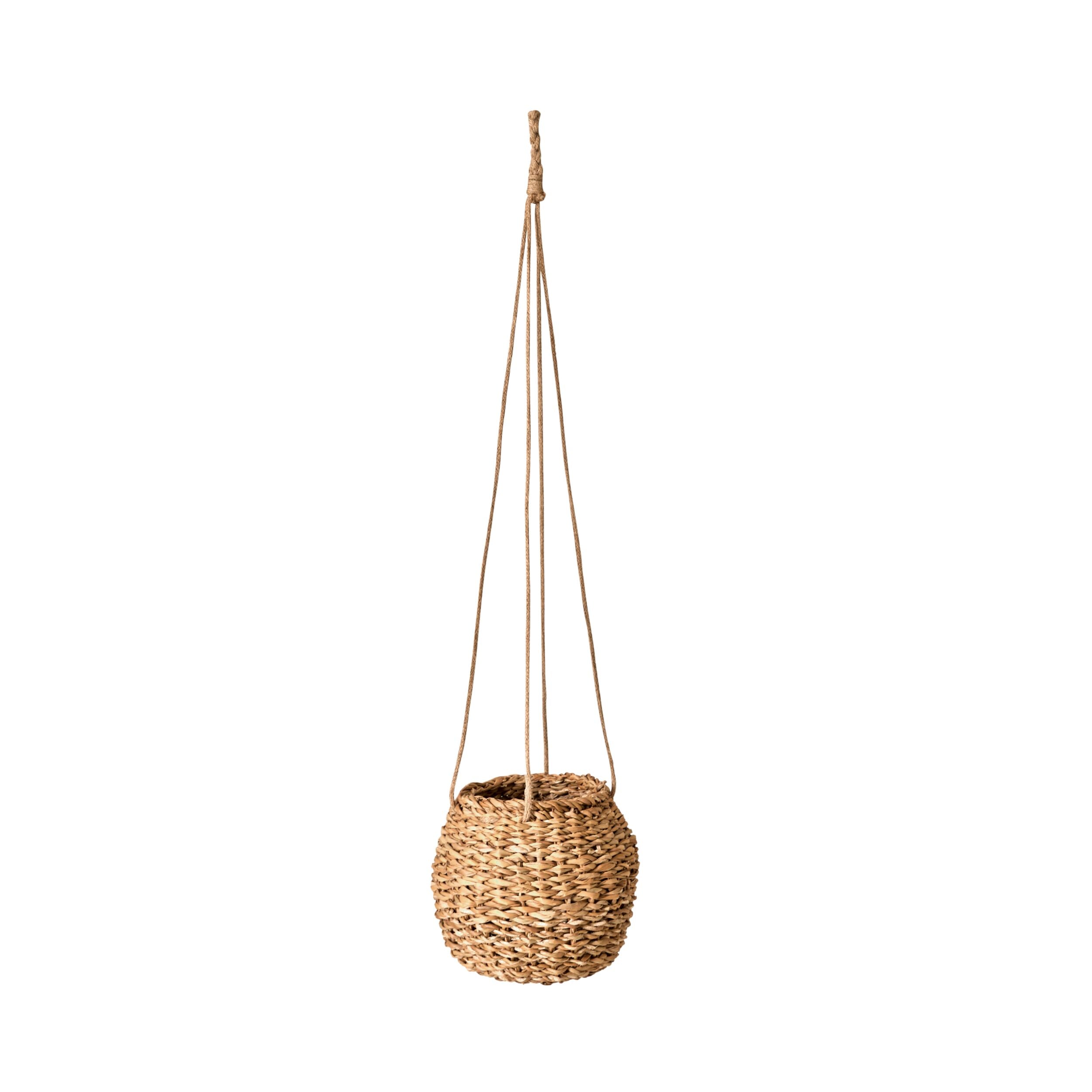 Zadie Hanging Woven Basket Medium
