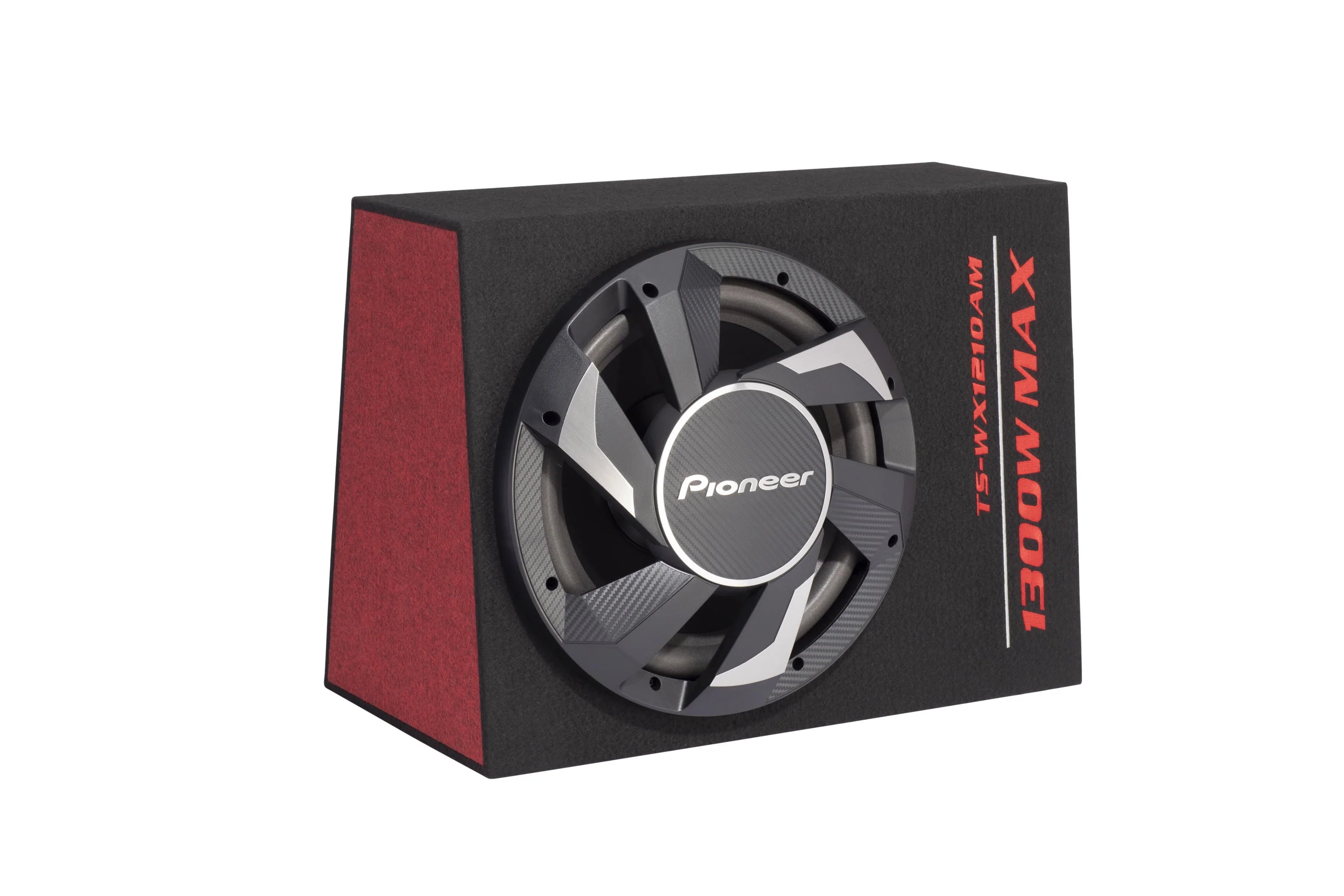 TS WX1210AM 12” 1300 Max Power Ported Enclosure Active Subwoofer with Built in Amplifier Image 5