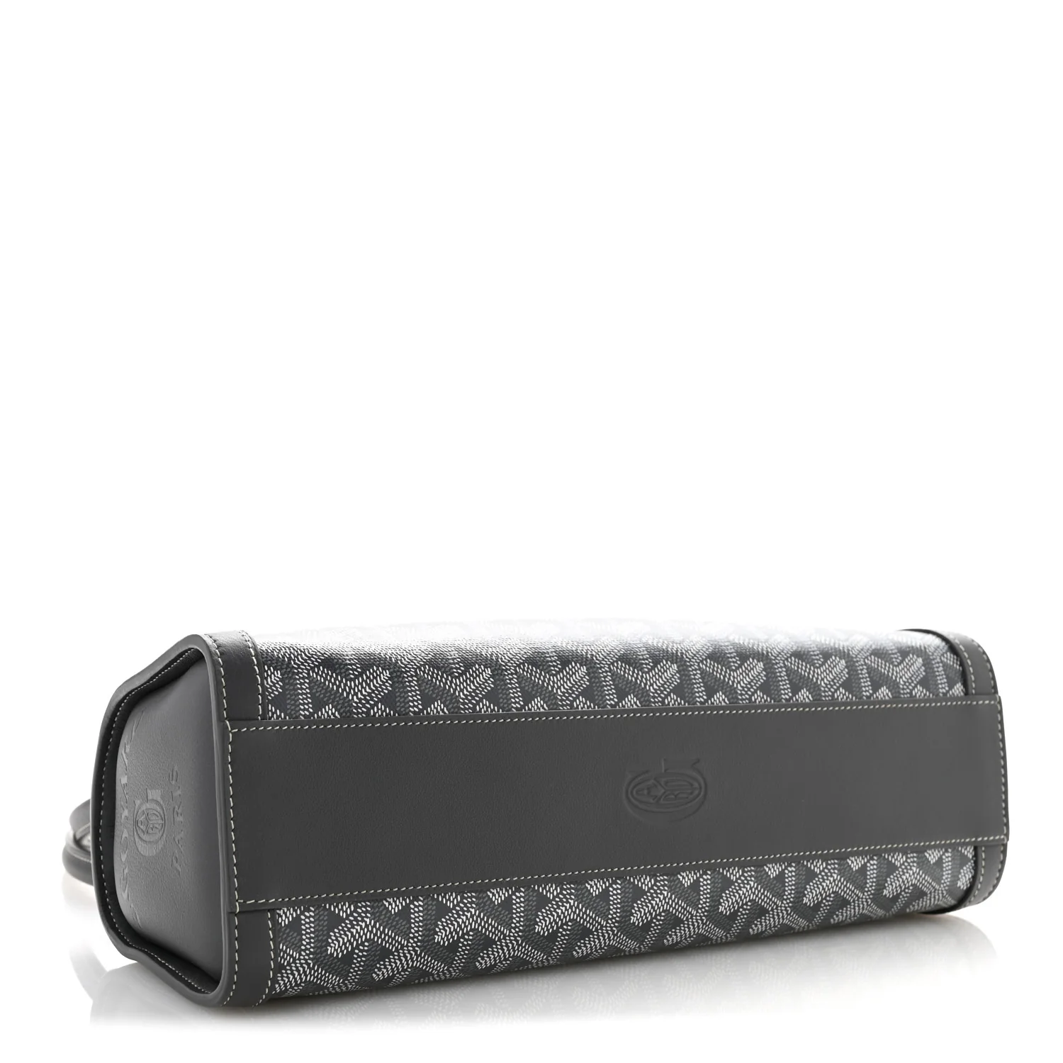 Goyardine Bonbonniere Bag Grey