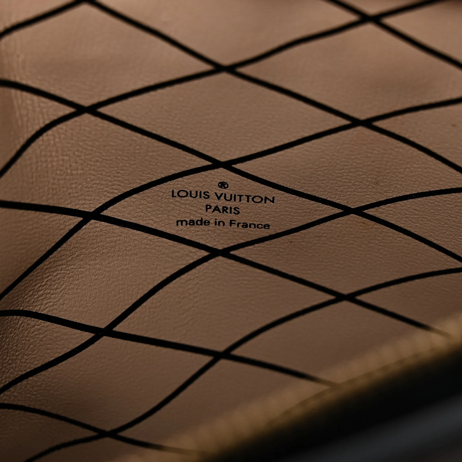 Reverse Monogram Trunk Clutch