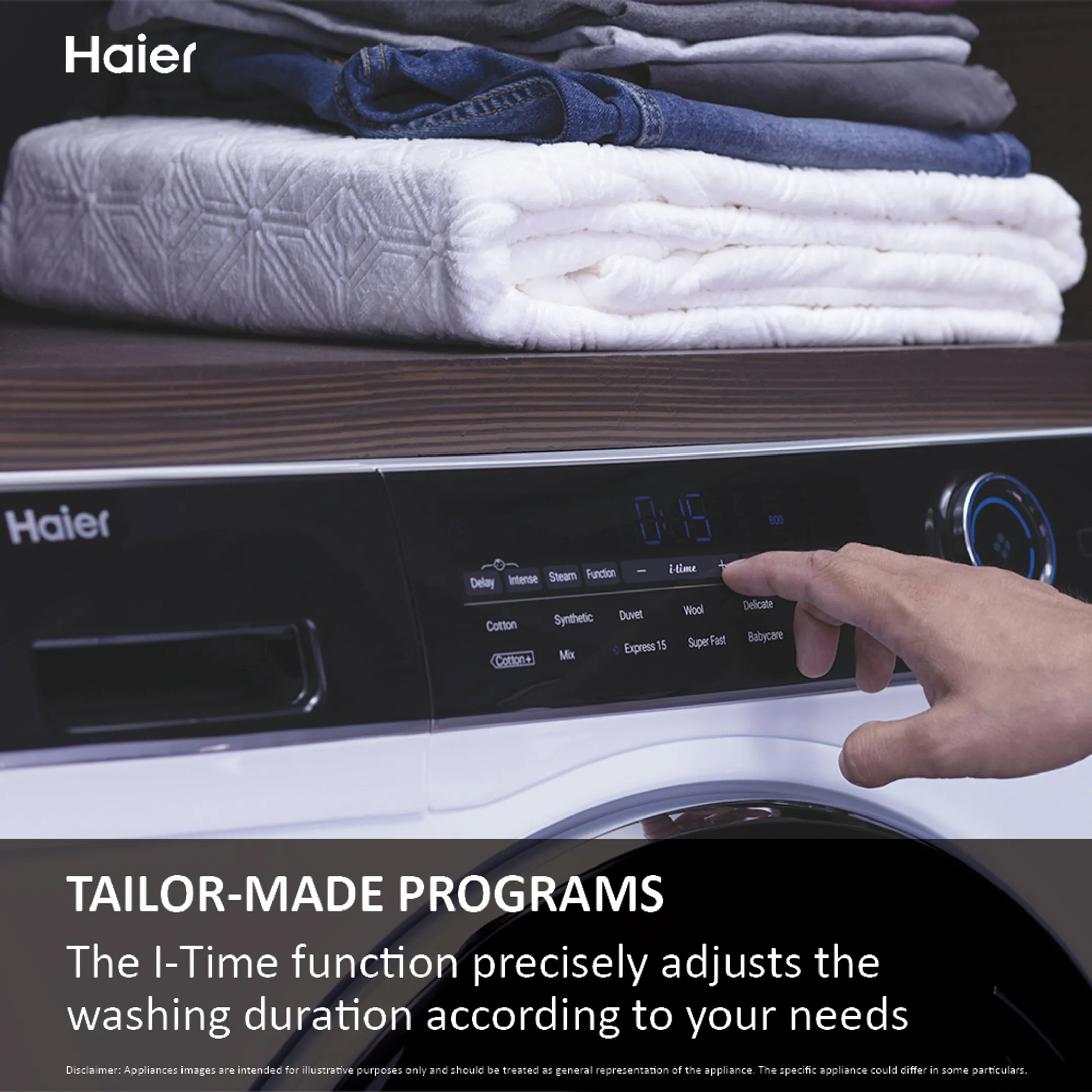 Haier Wasmachine HW80-B14959EU1DF Irefresh Connected