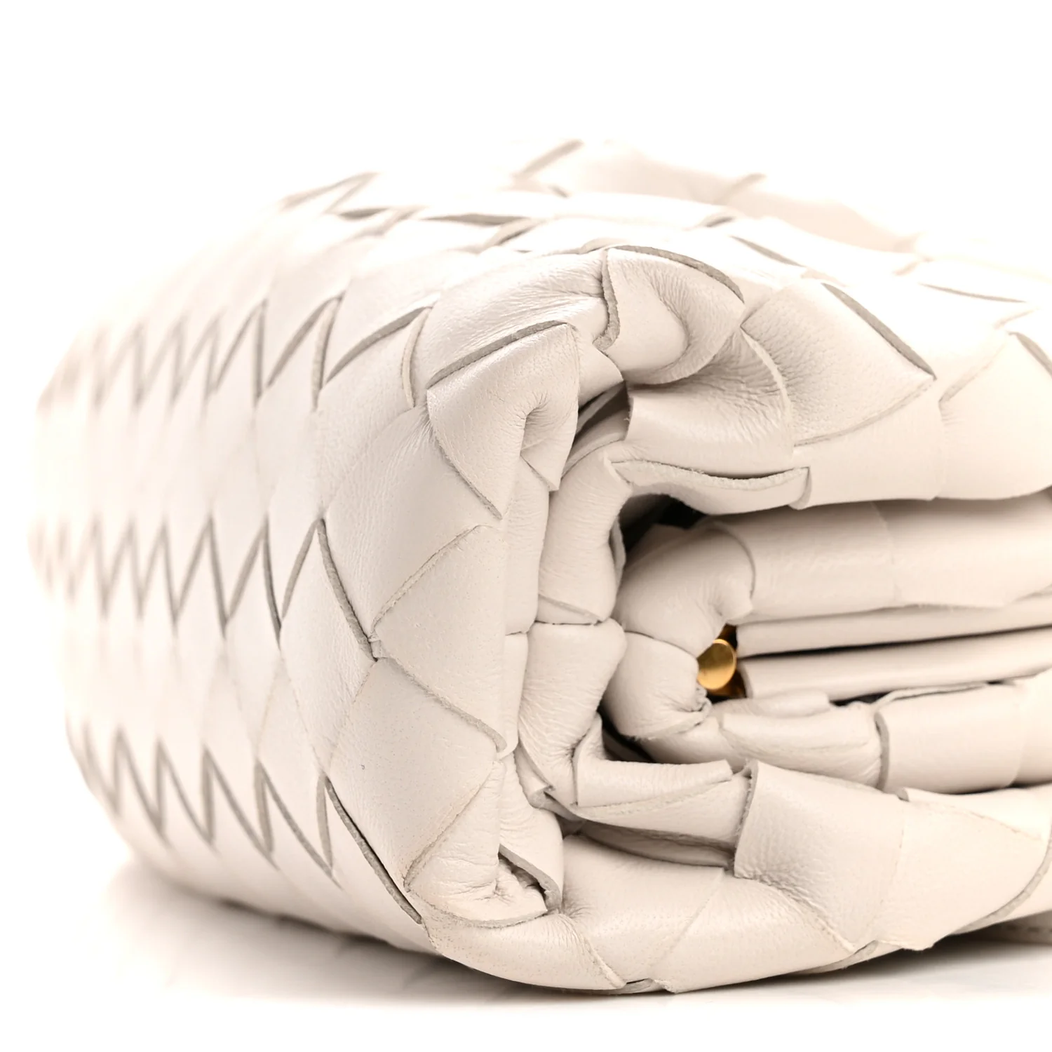 Nappa Intrecciato The Mini Pouch Chalk