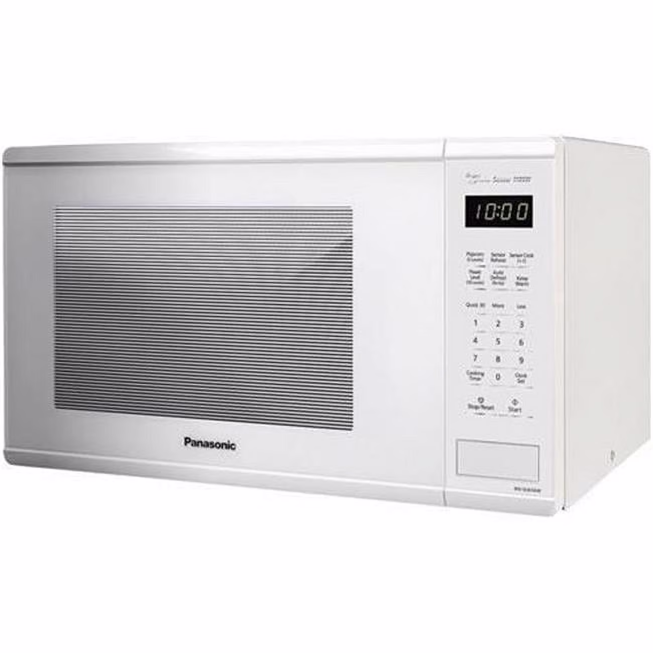 1.3 cu ft Countertop Microwave Oven in White(White)