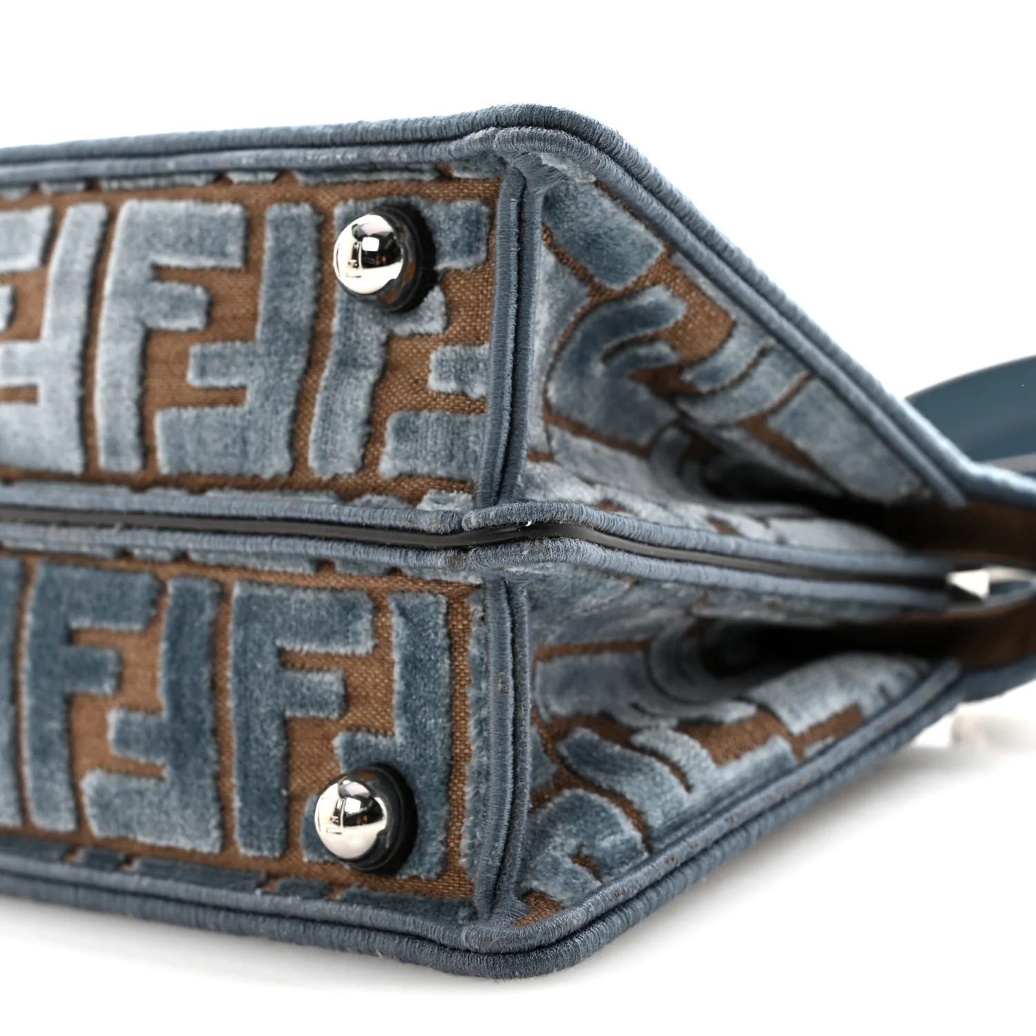 Velvet Jacquard FF Small Peekaboo I SEE U Satchel Anice