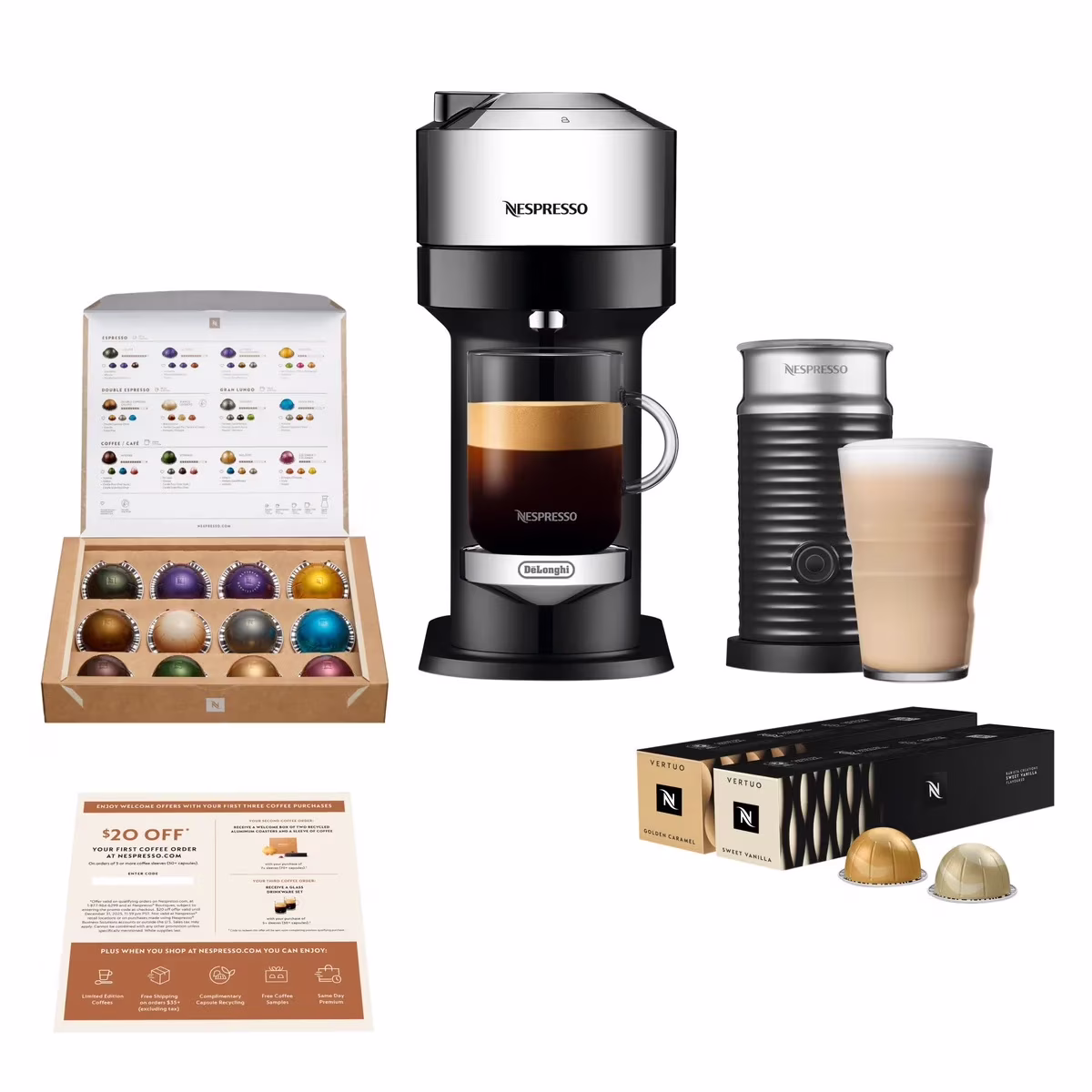Vertuo Next Coffee and Espresso Machine Sz 13" L x 12" H 1835898