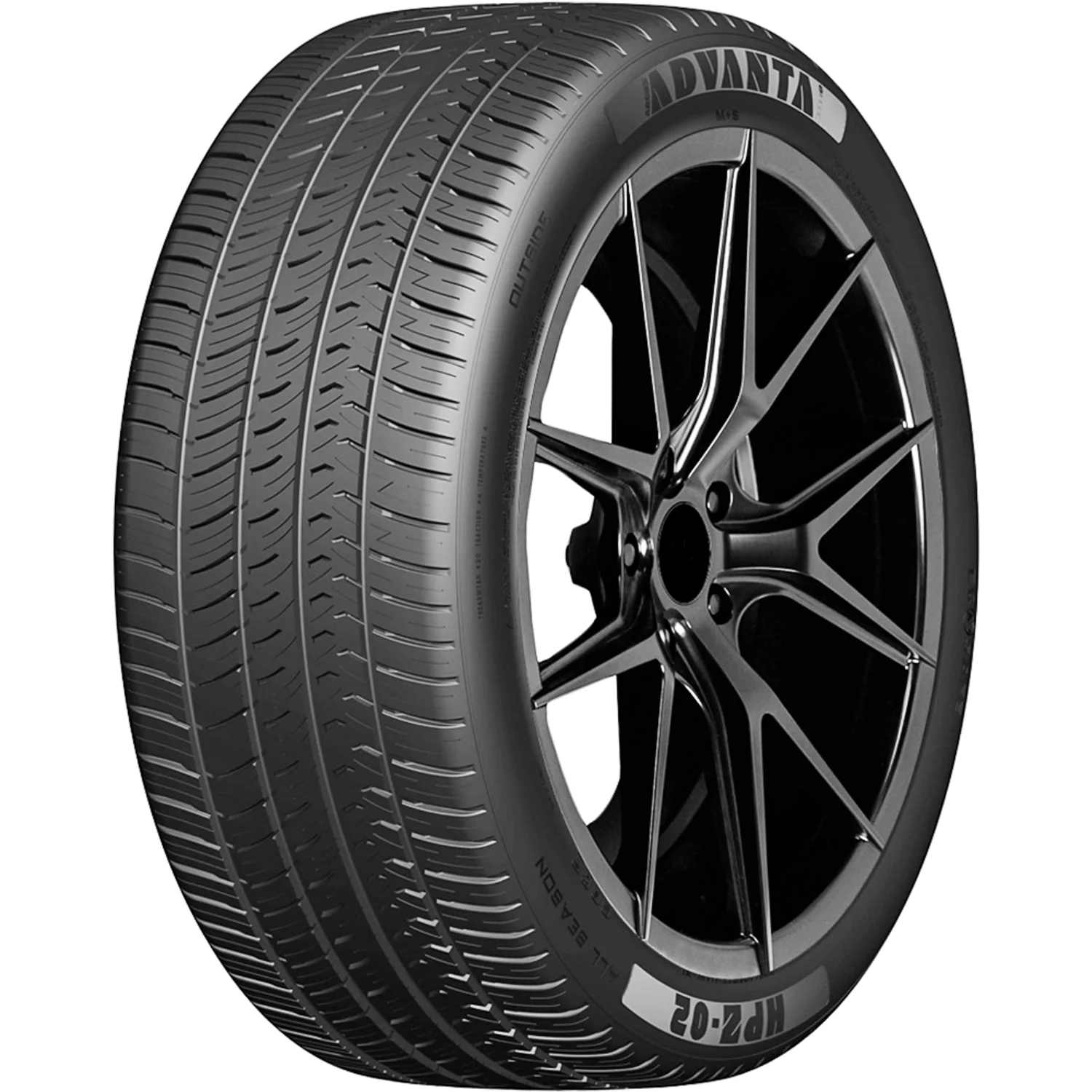 Advanta HPZ - 02 245/40ZR18 245/40R18 97W XL High Performance a/S All-Season Tire