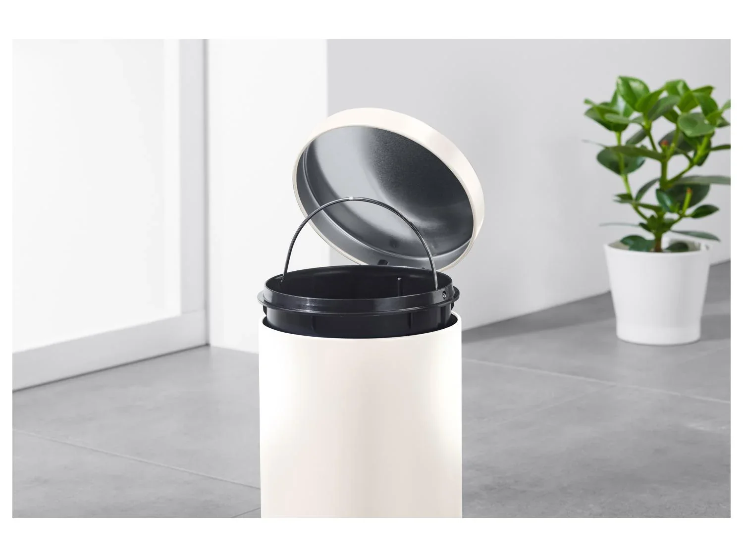 LIVARNO home Poubelle de salle de bains, 3 L
