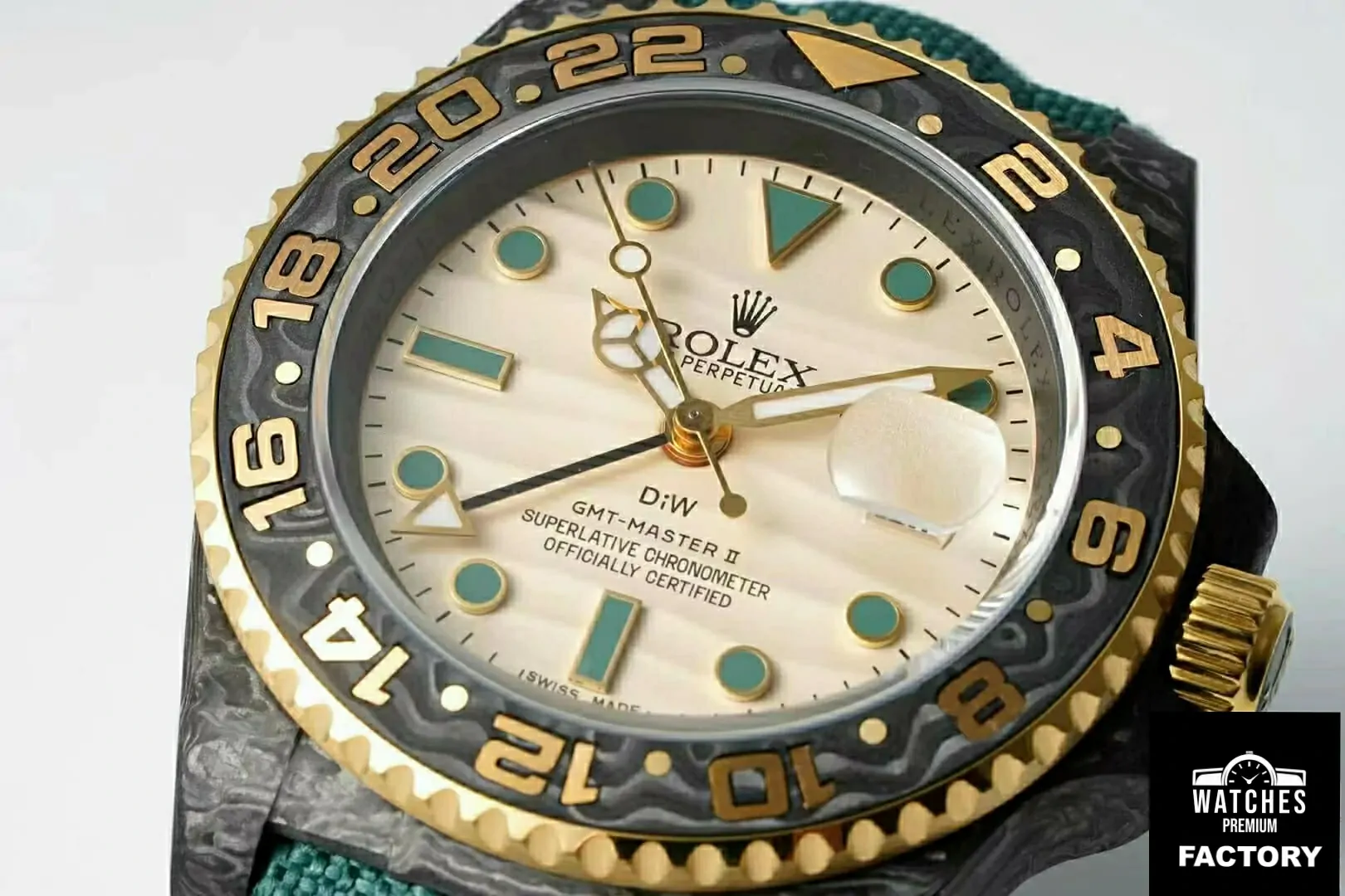 Rolex GMT-MASTER II Diw Green Strap
