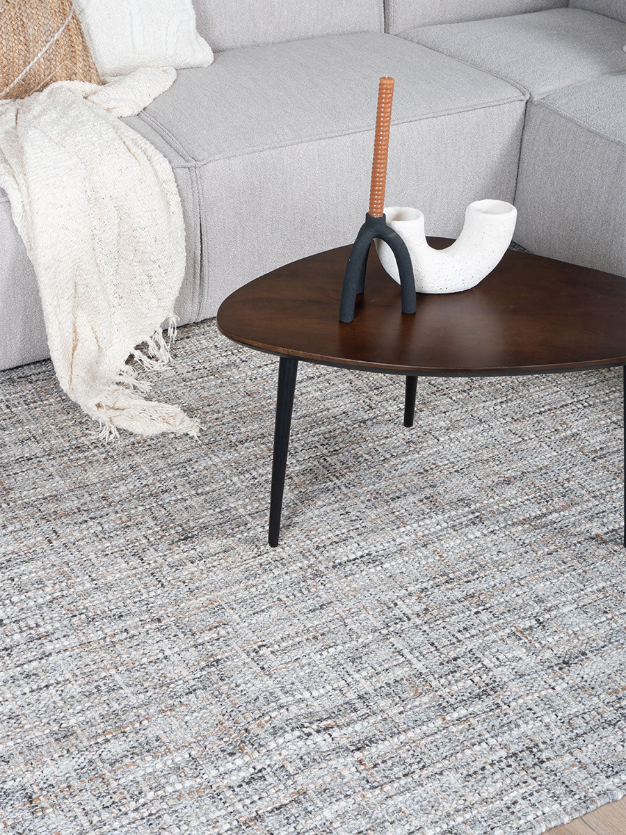 Veer Carpets - Vloerkleed Cross Grey Beige - 300 x 400 cm