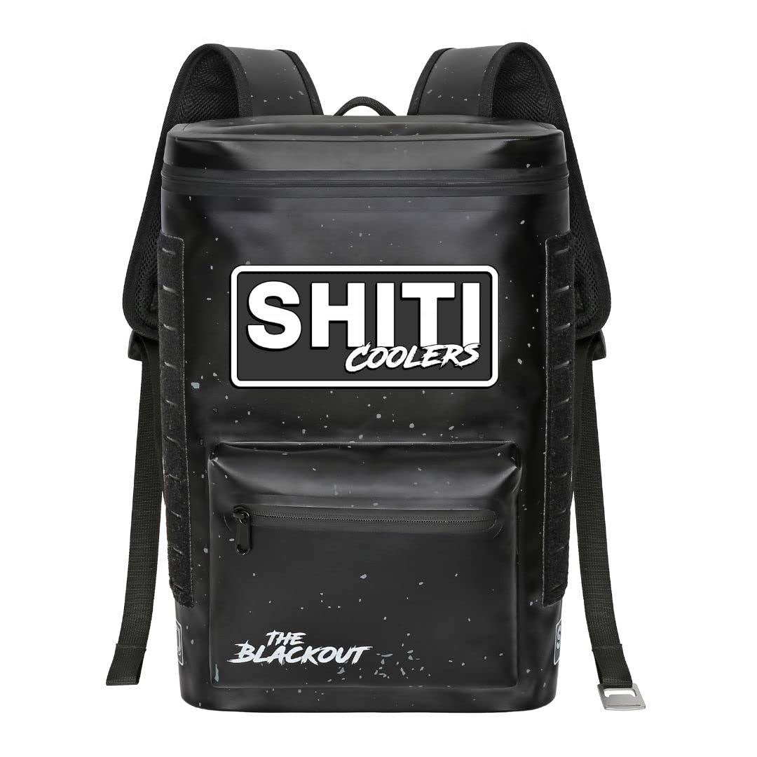 Shiti Coolers Soft Side Backpack Cooler for Partying at The Beach, Pool, Tailgate, or Camping - Portable Backsaver - Insulated & Leak Proof - High