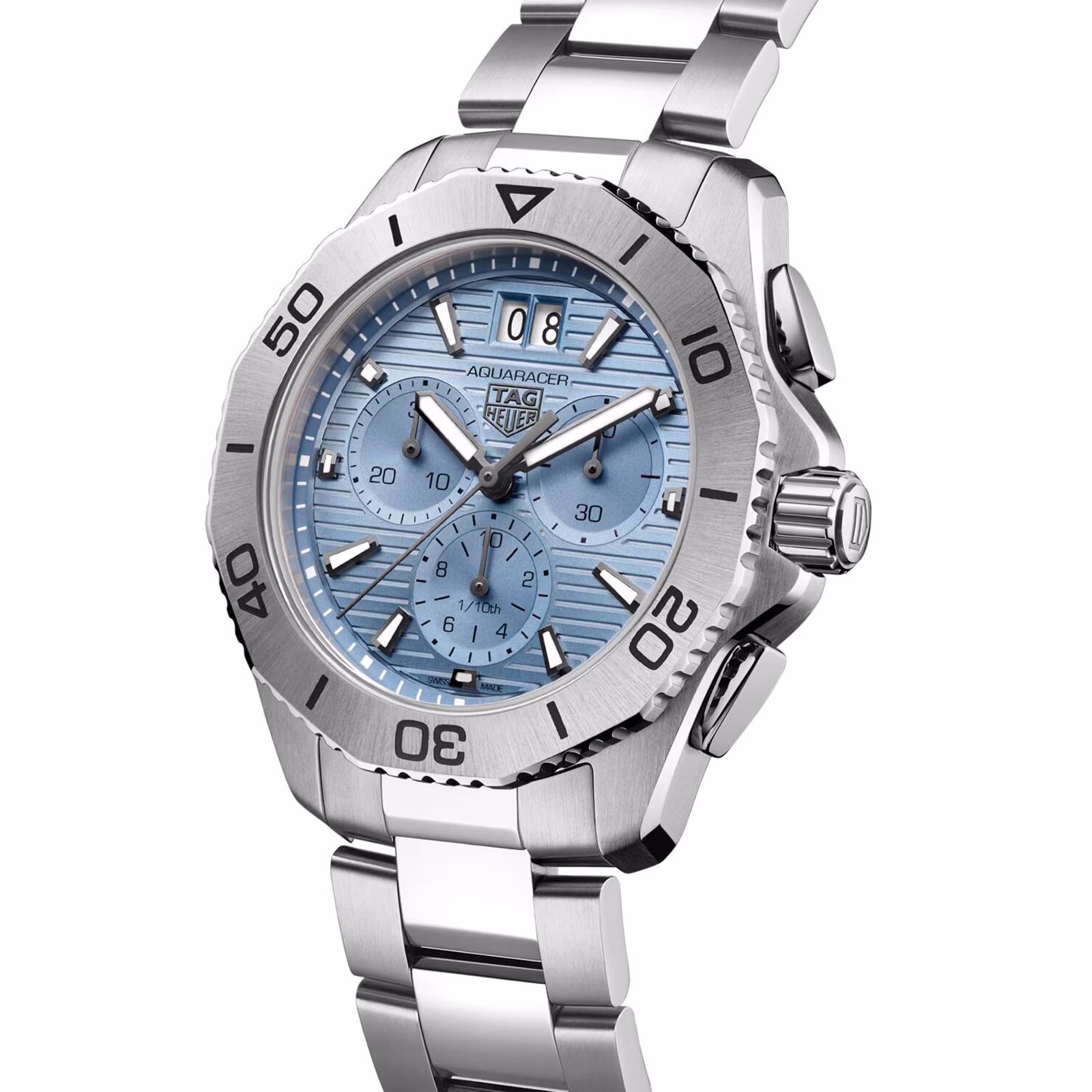 【Super Clone】TAG Heuer Aquaracer Chronograph 40mm Mens Watch Blue CBP1112.BA0627