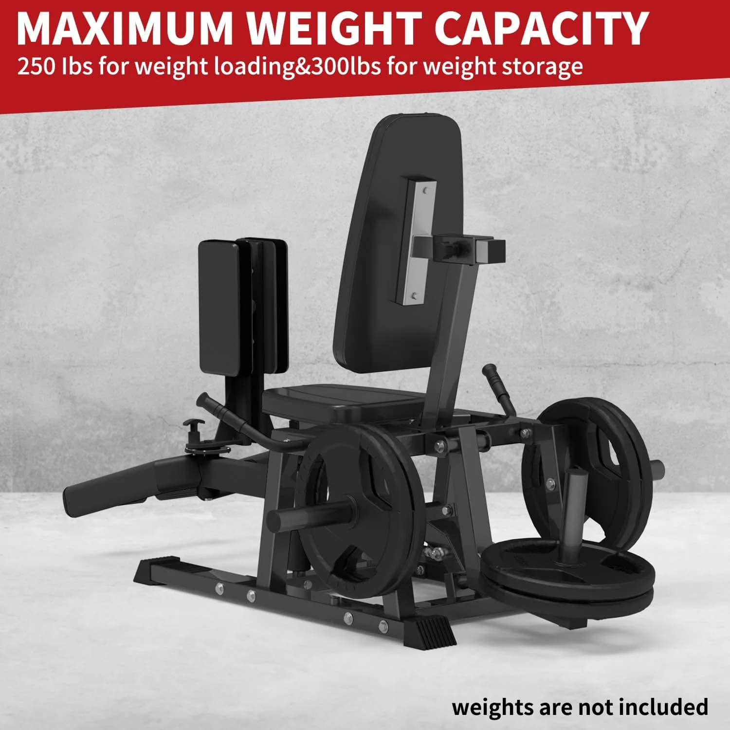 Hip Abductor Machine, Inner and Outer Thigh Machine with 6 Levels Gear System for Home, Black(Black) - Image 7