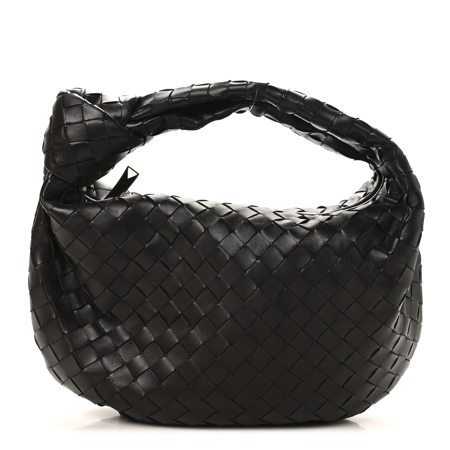 Nappa Intrecciato Teen Jodie Hobo Fondant