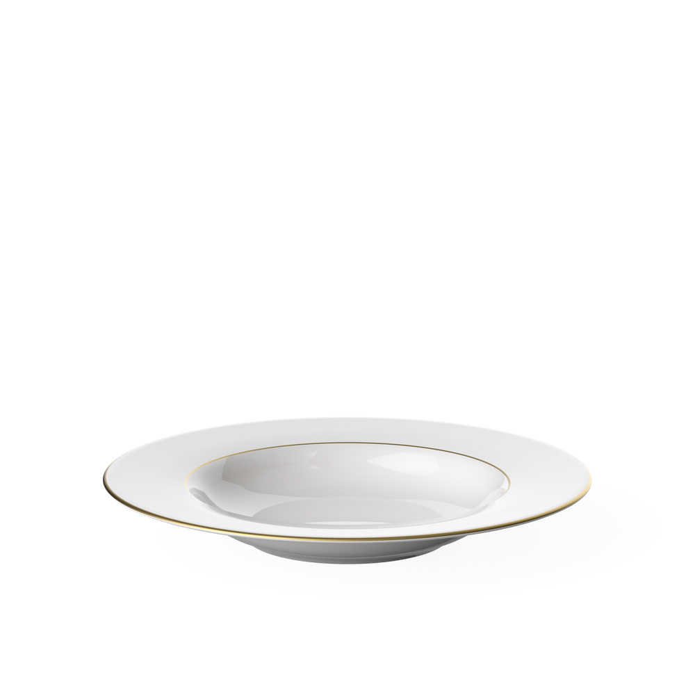 Anmut Soup bowl - White, 9.8'', Premium Bone Porcelain