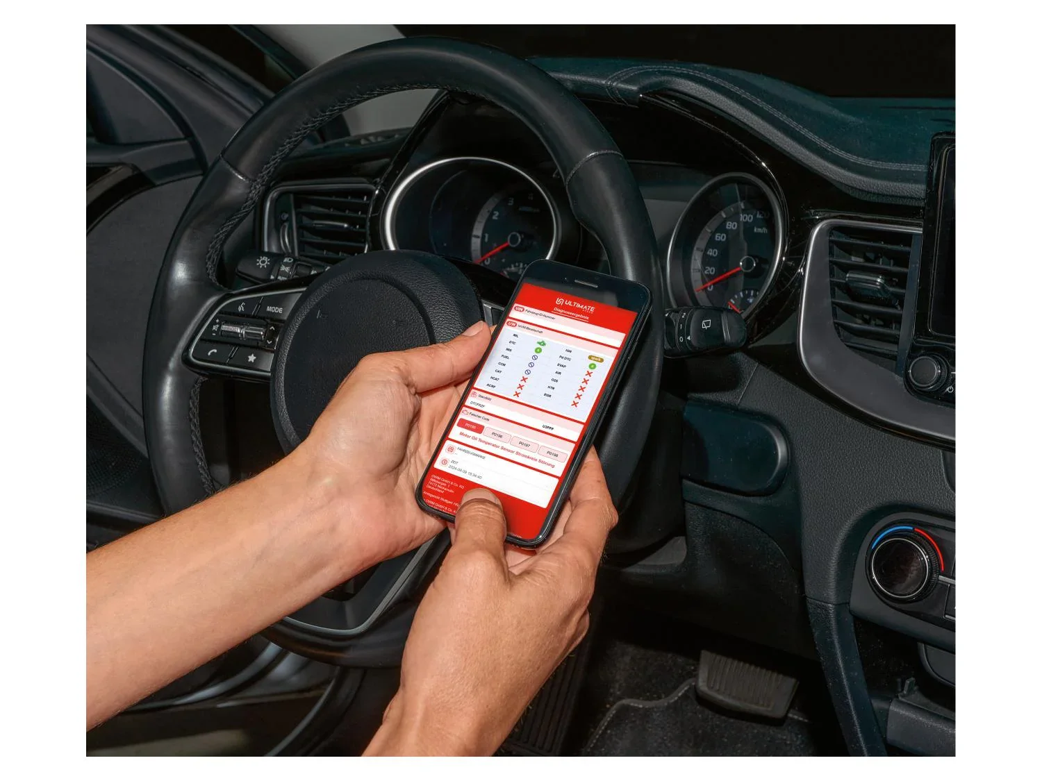 ULTIMATE SPEED Appareil de diagnostic et lecteur de codes pour voiture