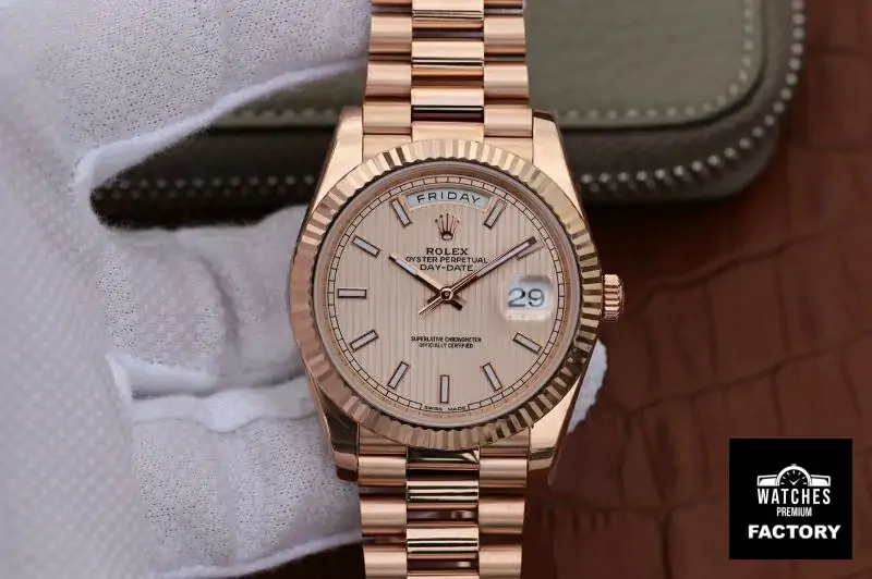 Rolex Day Date II 228235 40mm EW Factory Rosegold Dial